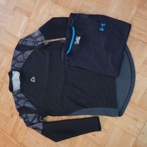 Twisted core, under Armour, workout shirts men's size medium